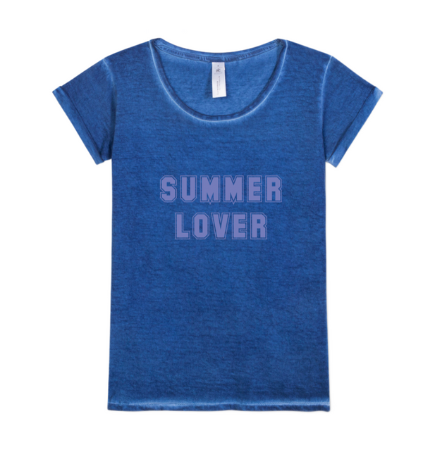 SUMMER LOVER California short sleeve Cotton T-Shirt