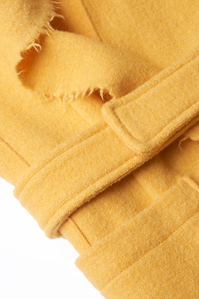 COCO Mango Boiled Wool Cardigan Coat